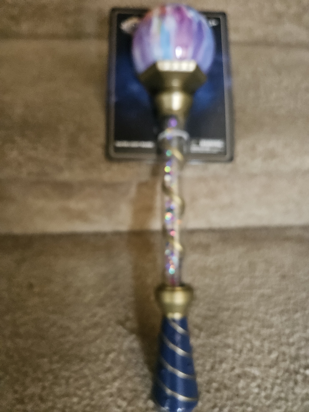NWTDecorative Blue and Multicolor Water Light  Wand - From Epic Universe